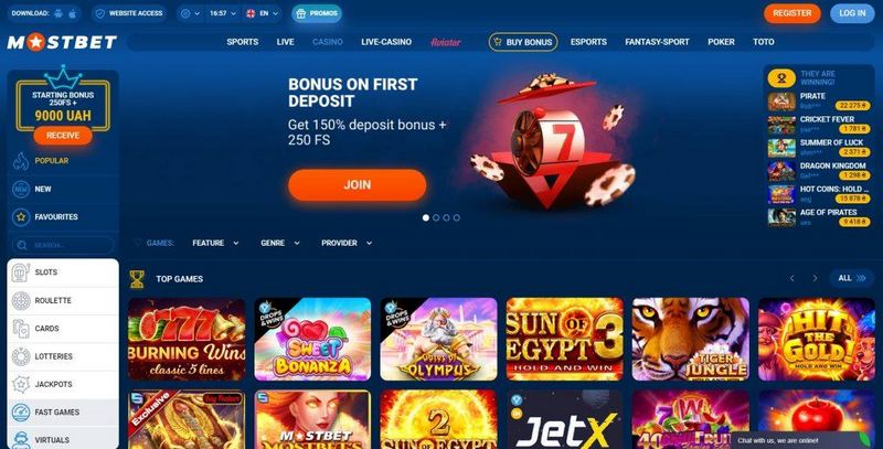 Mostbet Qumar Müəssisəsi Oyunları və Təchizatçıları